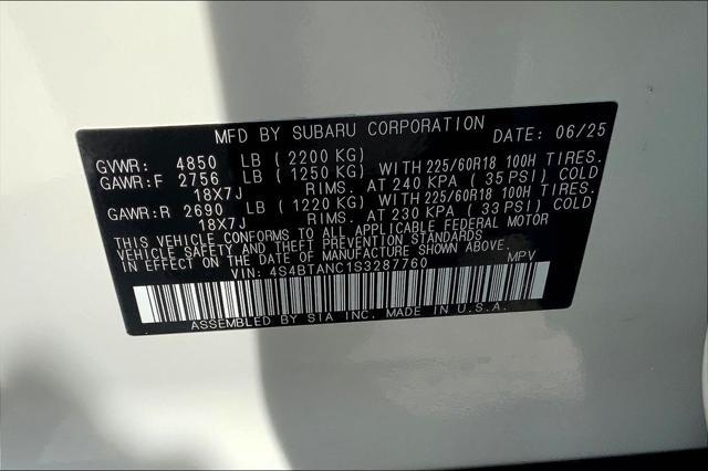 new 2025 Subaru Outback car, priced at $42,336