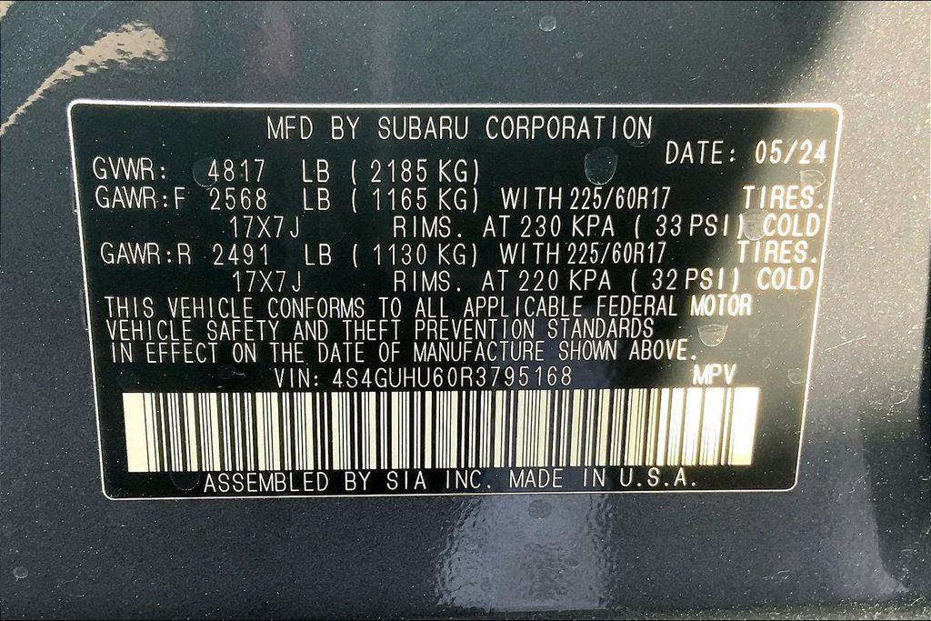 new 2024 Subaru Crosstrek car, priced at $36,556