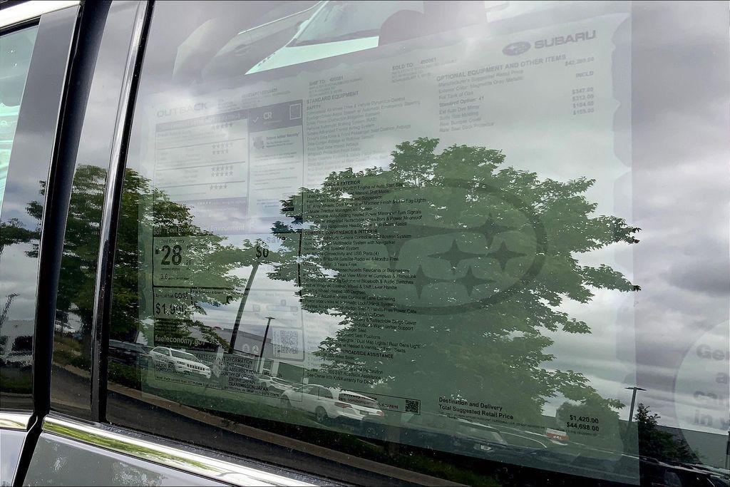 new 2025 Subaru Outback car, priced at $44,698