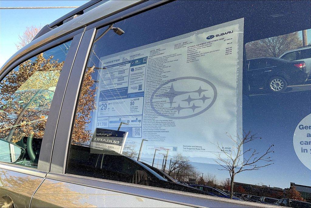 new 2026 Subaru Forester car, priced at $40,325