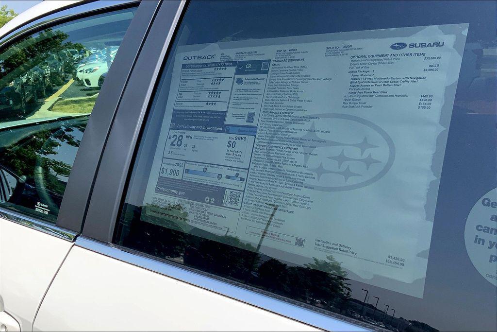 new 2025 Subaru Outback car, priced at $38,454