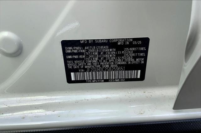 new 2025 Subaru Crosstrek car, priced at $31,634