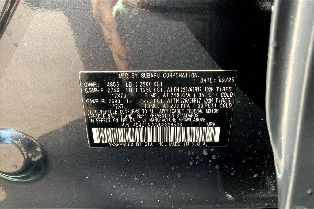 new 2025 Subaru Outback car, priced at $35,106