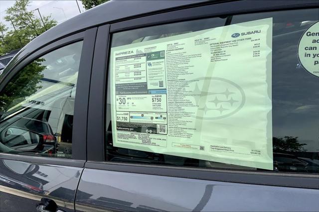 new 2025 Subaru Impreza car, priced at $26,667