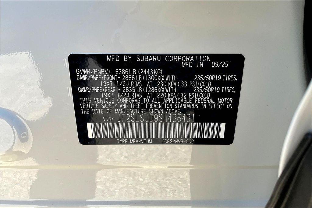 new 2025 Subaru Forester Hybrid car, priced at $41,976