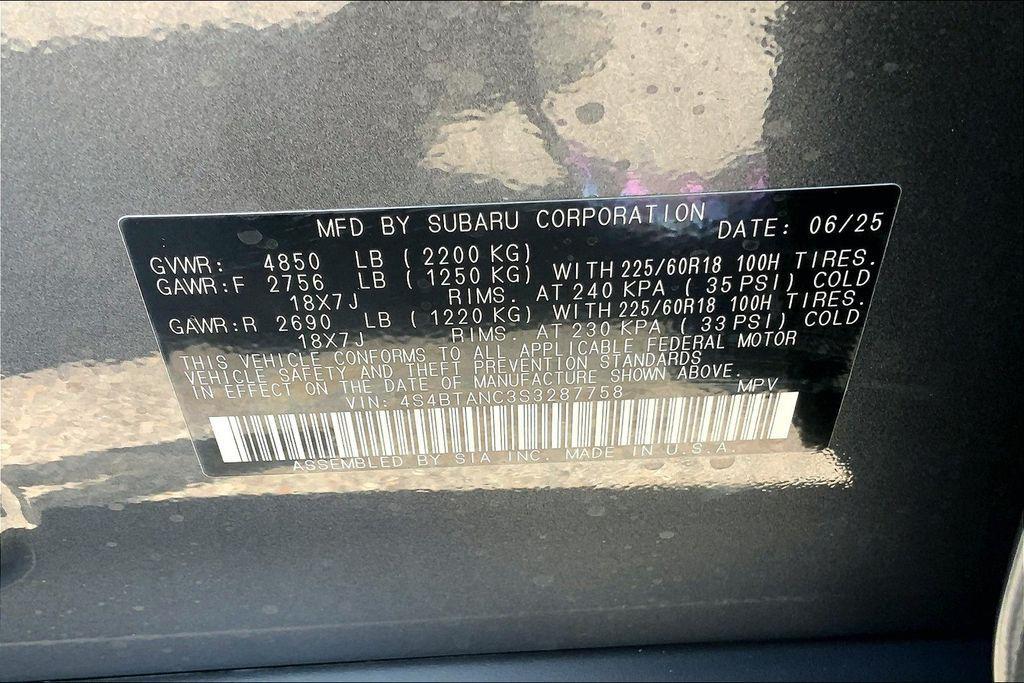 new 2025 Subaru Outback car, priced at $42,336