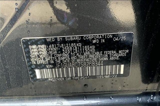 new 2025 Subaru Impreza car, priced at $26,002