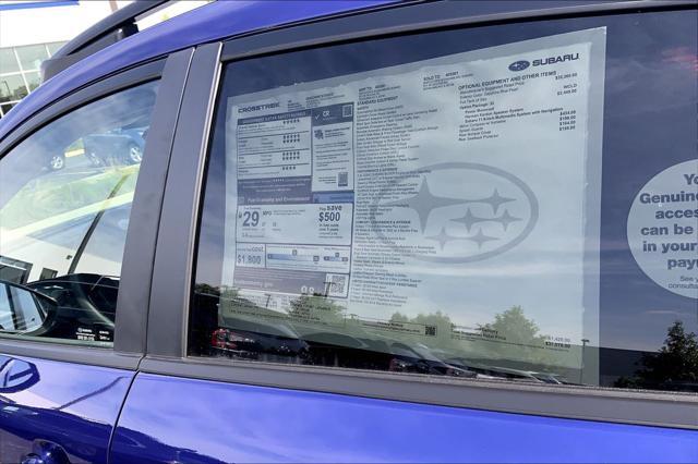 new 2025 Subaru Crosstrek car, priced at $37,076