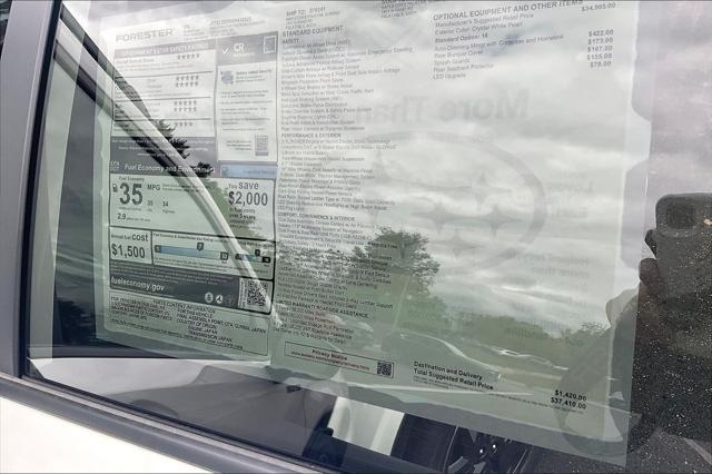 new 2025 Subaru Forester Hybrid car, priced at $37,410