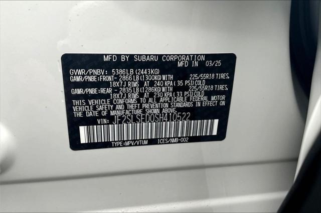 new 2025 Subaru Forester Hybrid car, priced at $37,410