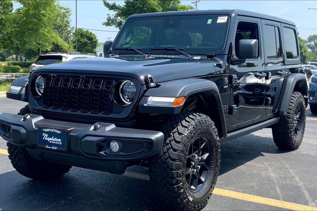 used 2024 Jeep Wrangler car, priced at $46,234
