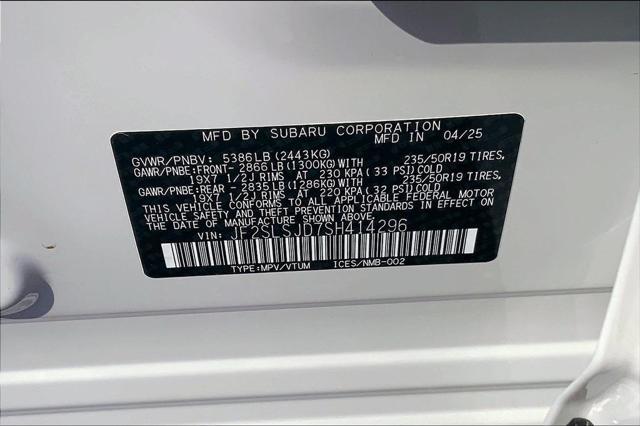 new 2025 Subaru Forester Hybrid car, priced at $42,112