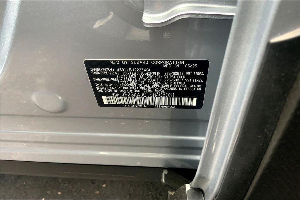 new 2025 Subaru Forester car, priced at $40,683