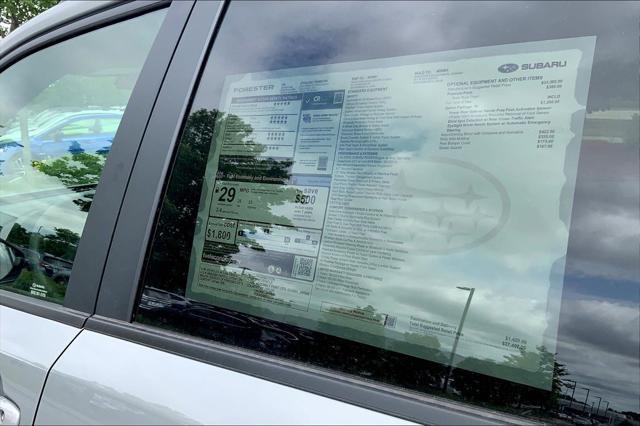 new 2025 Subaru Forester car, priced at $37,497