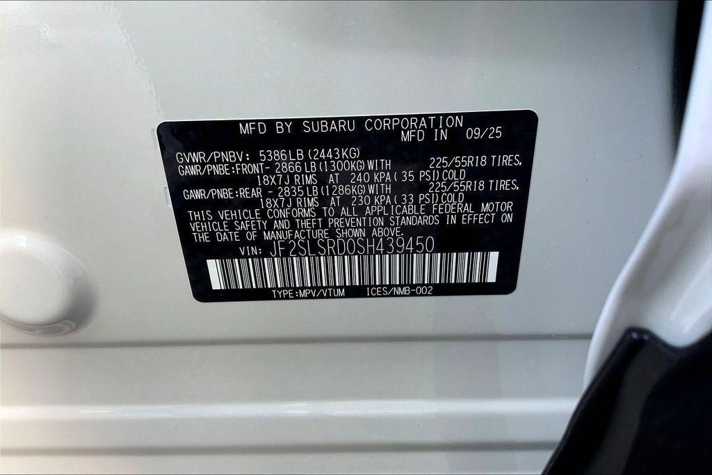 new 2025 Subaru Forester Hybrid car, priced at $43,621