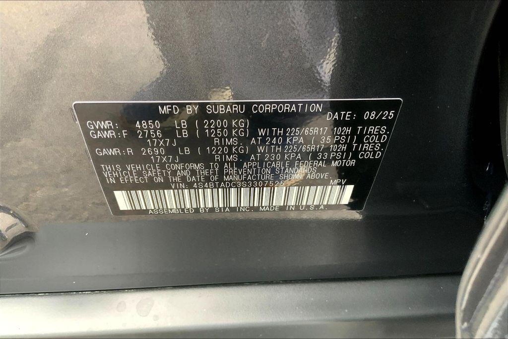 new 2025 Subaru Outback car, priced at $36,661