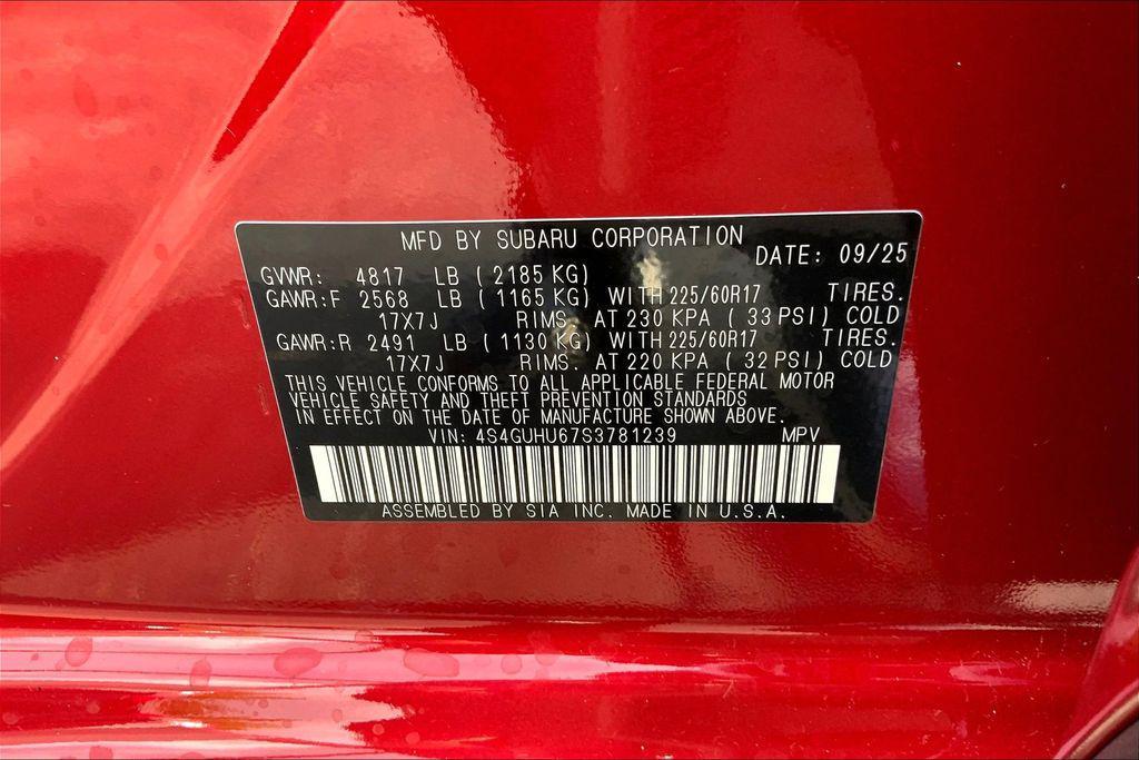 new 2025 Subaru Crosstrek car, priced at $38,189