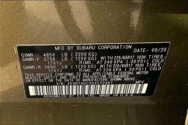 new 2025 Subaru Outback car, priced at $36,834