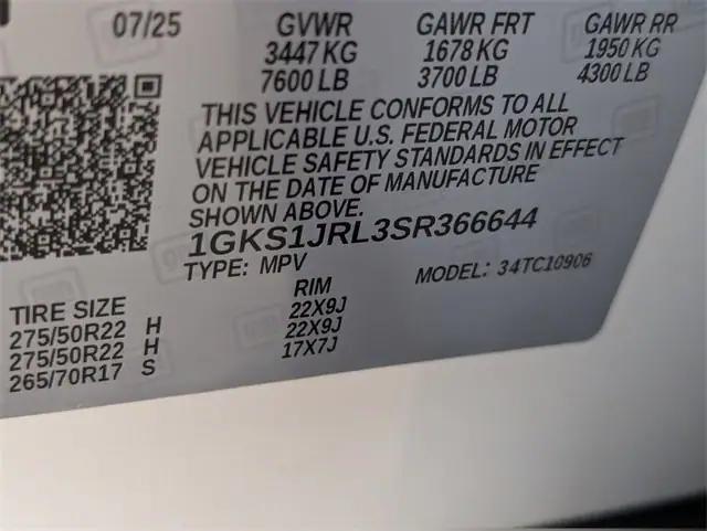 new 2025 GMC Yukon XL car, priced at $79,770
