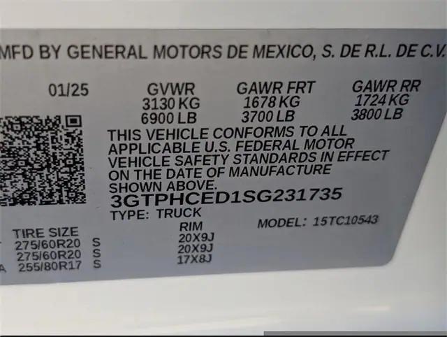 new 2025 GMC Sierra 1500 car, priced at $50,085