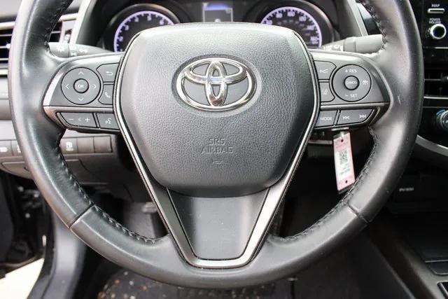 used 2021 Toyota Camry car, priced at $19,500