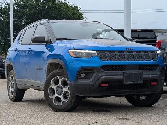 used 2022 Jeep Compass car, priced at $22,499