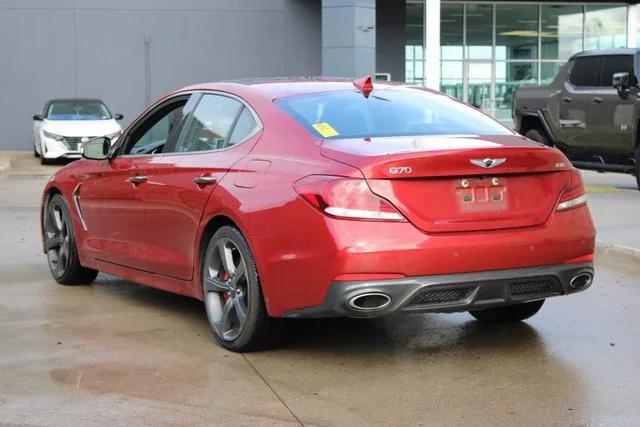 used 2020 Genesis G70 car, priced at $25,400