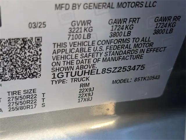 new 2025 GMC Sierra 1500 car, priced at $74,105