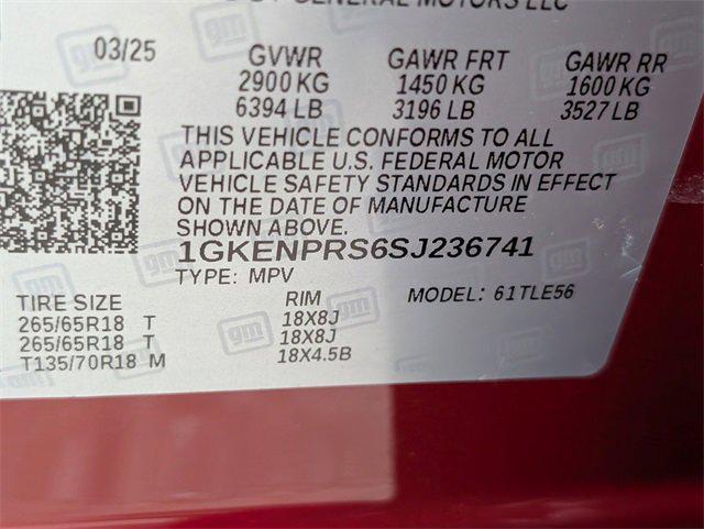 new 2025 GMC Acadia car, priced at $58,130