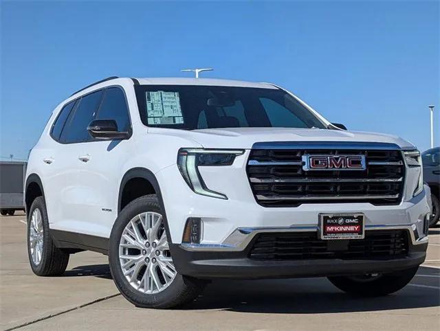 new 2025 GMC Acadia car, priced at $45,380