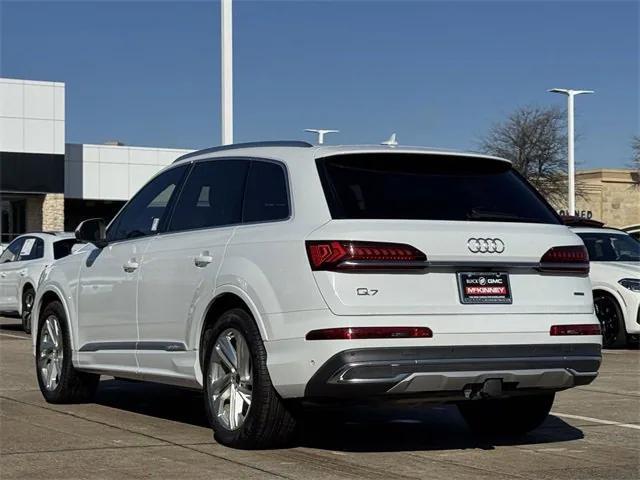 used 2021 Audi Q7 car, priced at $29,477