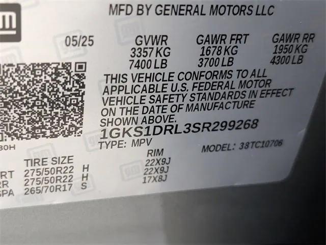 new 2025 GMC Yukon car, priced at $85,460