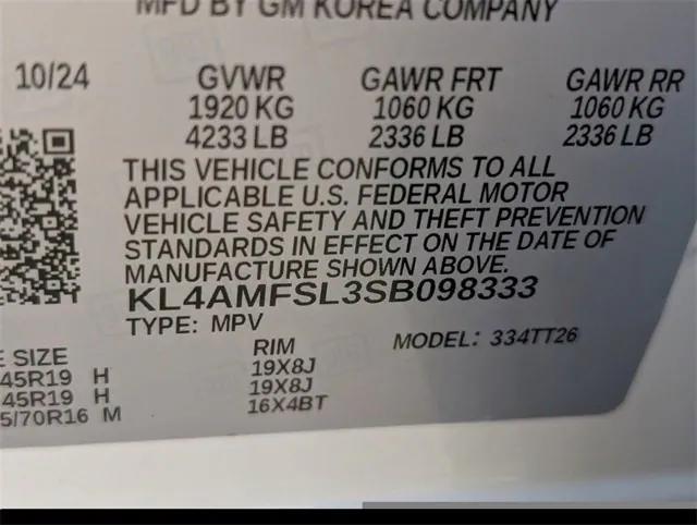 new 2025 Buick Encore GX car, priced at $36,037