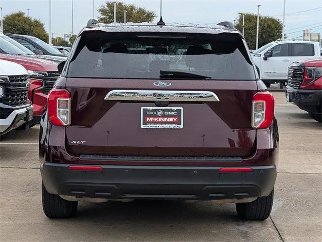 used 2022 Ford Explorer car, priced at $22,800