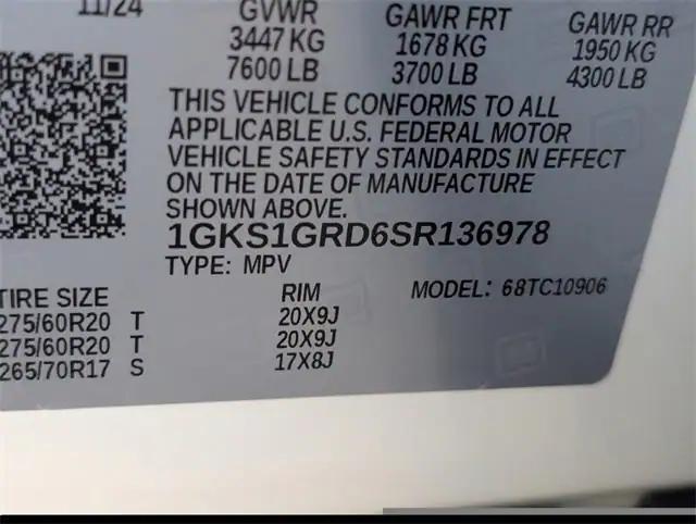 new 2025 GMC Yukon XL car, priced at $72,615