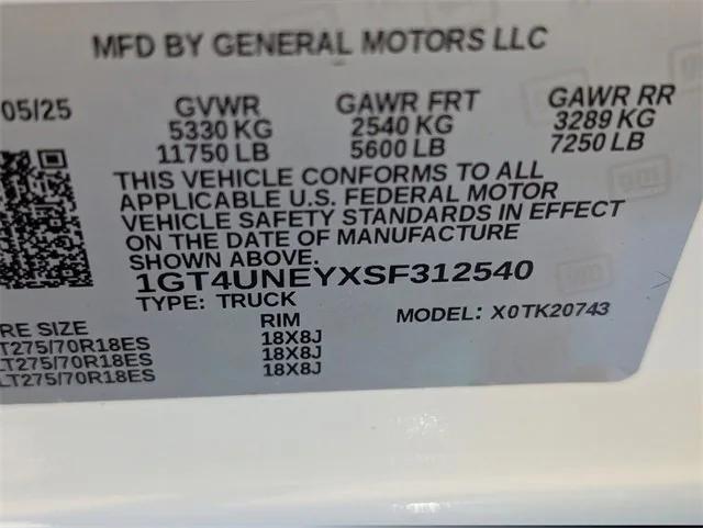 new 2025 GMC Sierra 2500 car, priced at $74,595