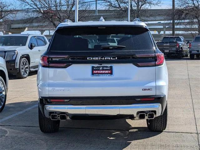 new 2025 GMC Acadia car, priced at $66,122