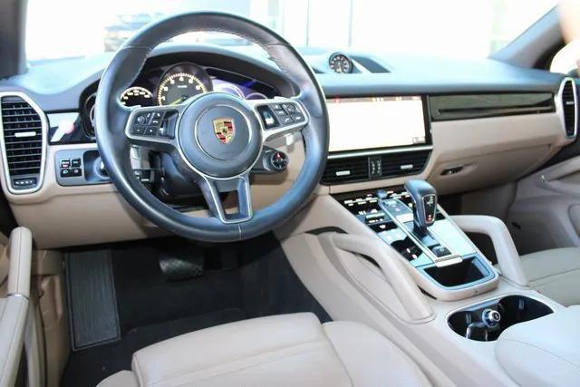 used 2021 Porsche Cayenne E-Hybrid car, priced at $48,577