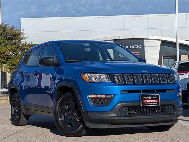 used 2021 Jeep Compass car, priced at $12,288