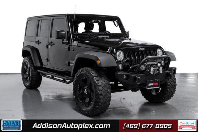 used 2017 Jeep Wrangler Unlimited car, priced at $24,995