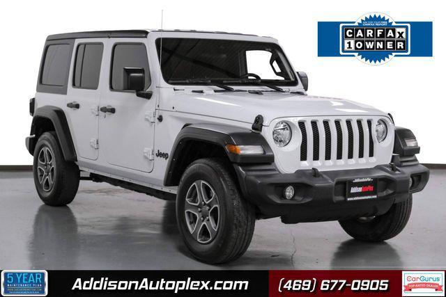 used 2021 Jeep Wrangler Unlimited car, priced at $27,995