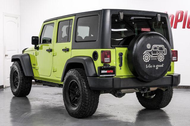 used 2017 Jeep Wrangler Unlimited car, priced at $19,295