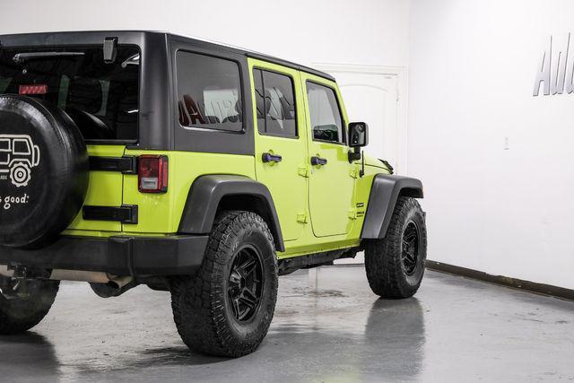 used 2017 Jeep Wrangler Unlimited car, priced at $19,295