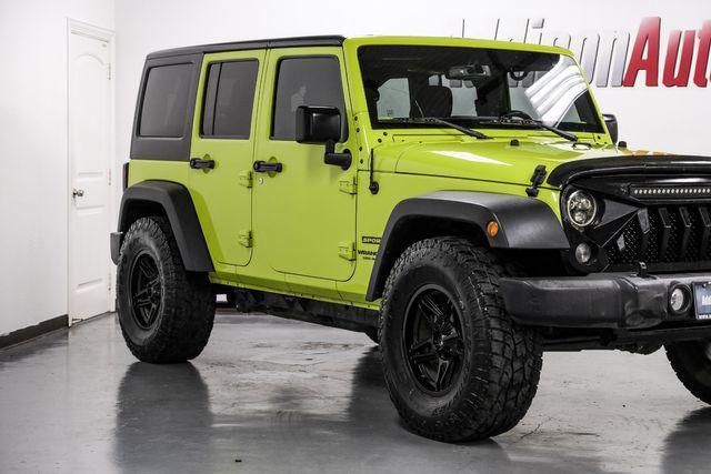 used 2017 Jeep Wrangler Unlimited car, priced at $19,295