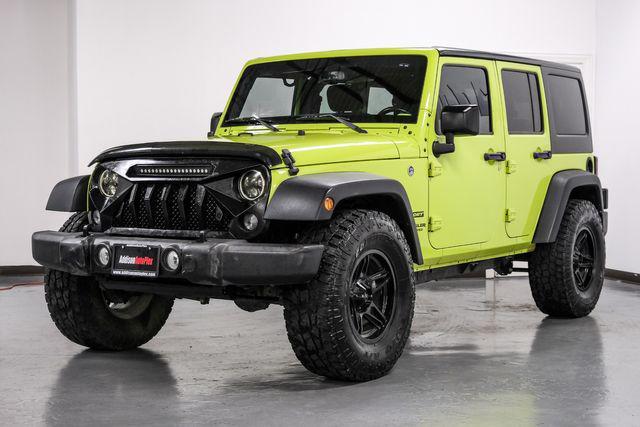 used 2017 Jeep Wrangler Unlimited car, priced at $19,295