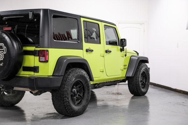 used 2017 Jeep Wrangler Unlimited car, priced at $19,295