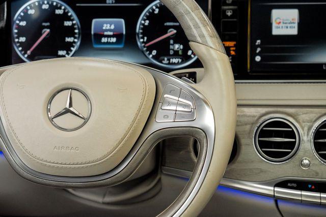 used 2015 Mercedes-Benz S-Class car, priced at $28,595