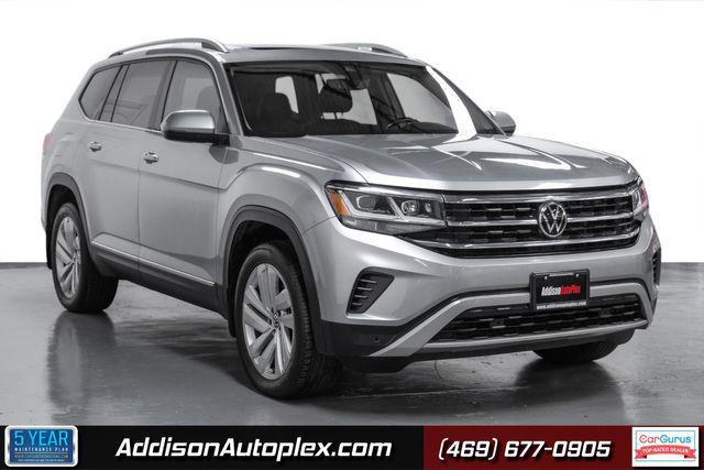 used 2021 Volkswagen Atlas car, priced at $22,195