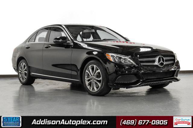 used 2017 Mercedes-Benz C-Class car, priced at $18,998