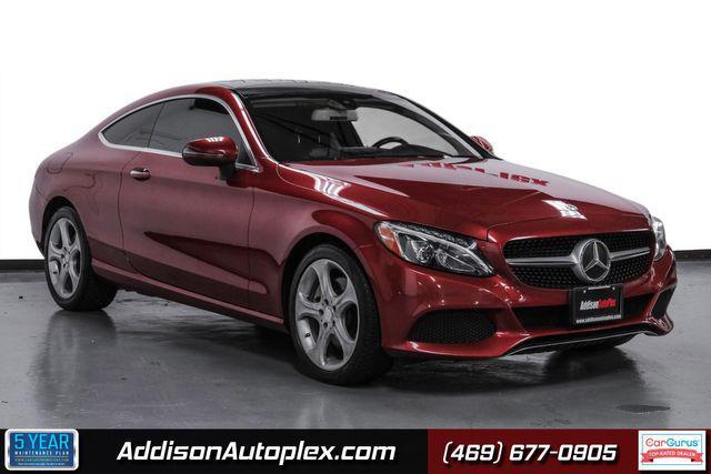 used 2017 Mercedes-Benz C-Class car, priced at $15,895